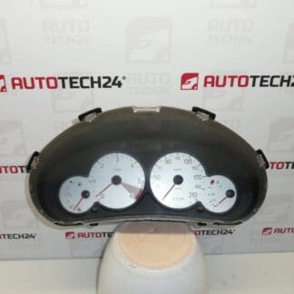 Speedometer 204 tusind. km Peugeot 206 9656696280 6105NN 6106LJ