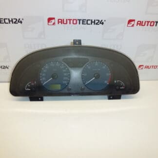 Speedometer med alarmer 212 tusind km Citroën Xsara Sagem 9645744580 6104SJ