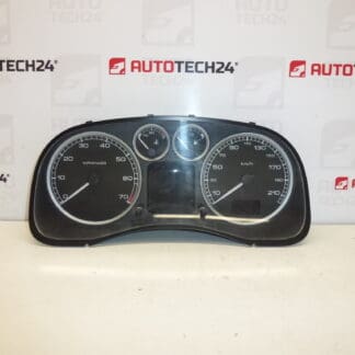 Speedometer Peugeot 307 kilometertal 182 tusind km 9645768480 6103F7